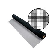 Phifer Stainless Steel Improved Visibility Insect Screening, 36 x 25', Black, 18x18 Mesh, One Roll 3021496